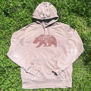 SOLD - North Face Bear Graphic Hoodie M